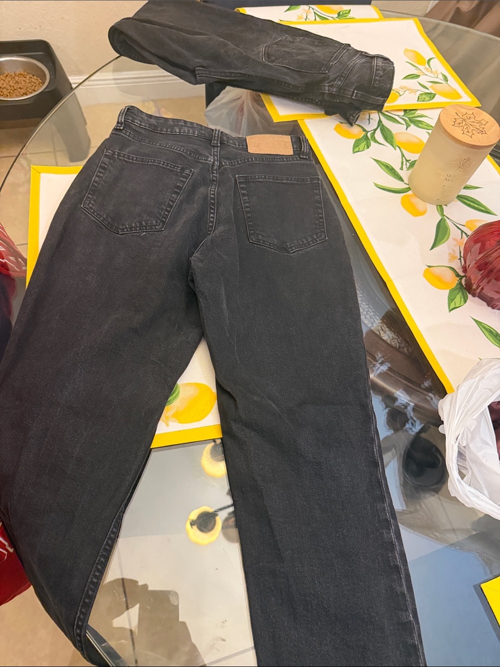 Divided Black Straight Leg Men’s Jeans